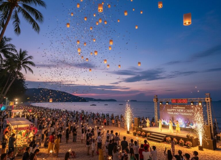 Où fêter le Nouvel An au soleil : destinations ensoleillées pour un réveillon inoubliable