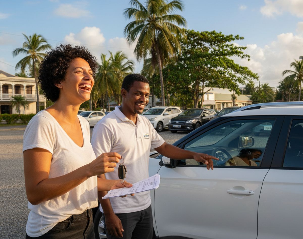Location d'une voiture en Guyane